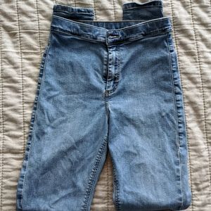 Topshop Joni Jeans - Light Blue W28/L34